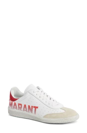 Women's Isabel Marant Bryce Logo Sneaker Us / 35eu - White