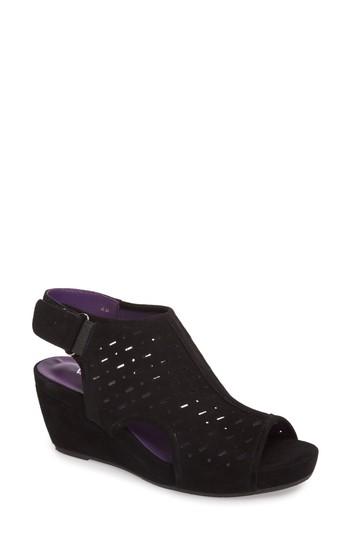 Women's Vaneli Ibis Wedge M - Black