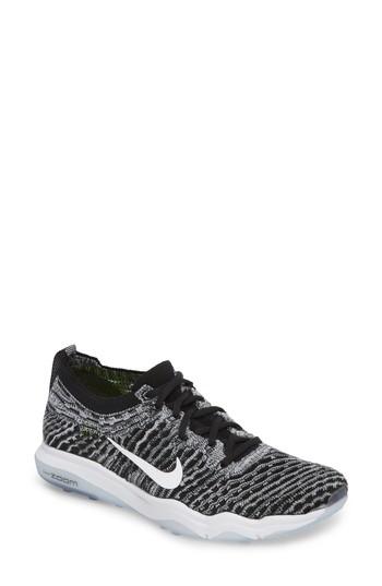 Women's Nike Air Zoom Fearless Flyknit Lux Training Shoe M - Black