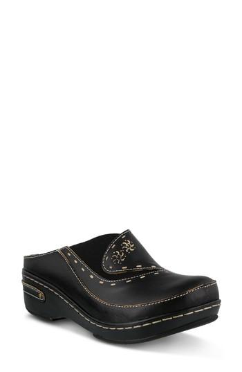 Women's L'artiste Chino Clog .5-6us / 36eu - Black