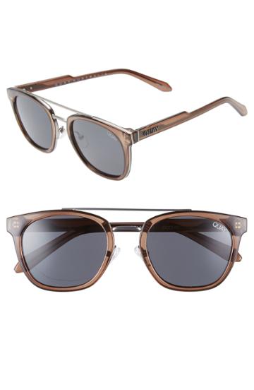 Men's Quay Australia Coolin 51mm Polarized Sunglasses - Olive/ Smoke