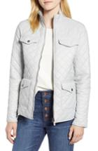 Women's Barbour Formby Quilted Jacket Us / 14 Uk - Grey