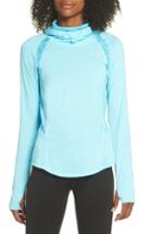 Women's Under Armour Swyft Funnel Neck Hoodie - Blue