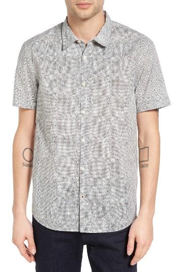 Men's John Varvatos Star Usa Mayfield Slim Fit Print Sport Shirt