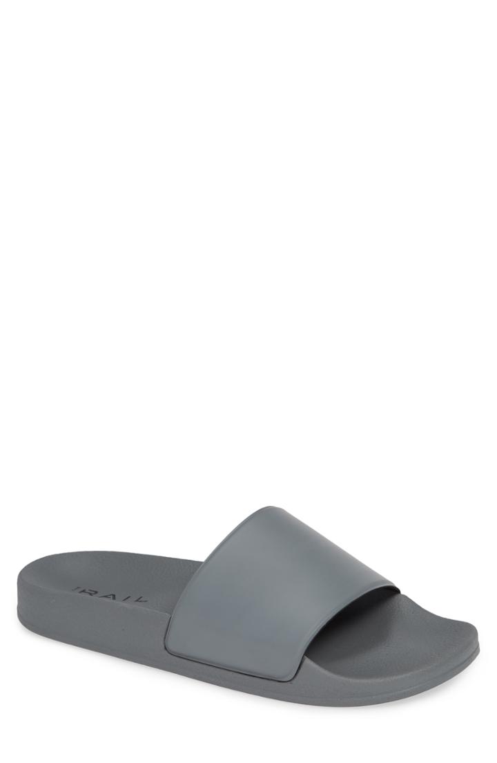 Men's The Rail Bondi Slide Sandal -4.5us / 38eu - Grey