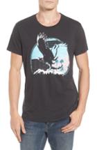 Men's Sol Angeles Sunset Eagle Pocket T-shirt, Size - Black