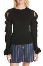 Women's Amur Alana Merino Wool & Cashmere Sweater - Black