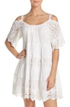 Women's Muche Et Muchette Nielsen Cold Shoulder Cover-up Dress, Size - White