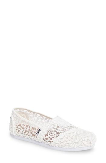 Women's Toms Alpargata Slip-on .5 M - White