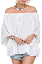 Women's Volcom Red Eye Off The Shoulder Top