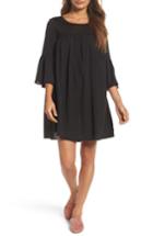 Women's French Connection Polly Plains Shift Dress - Black