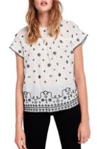 Women's Scotch & Soda Embroidered Top - Blue