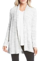 Women's Karen Kane Ribbed Cardigan - Grey