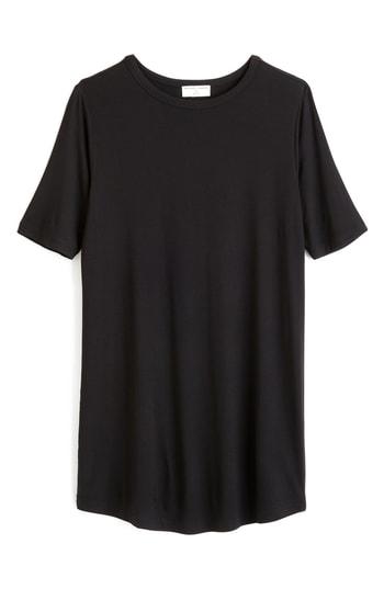 Women's Universal Standard For J.crew Crewneck Tunic - Black