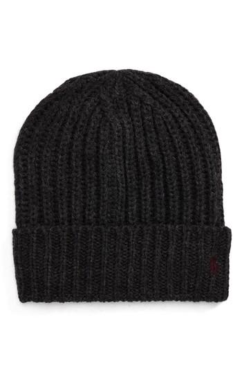Men's Polo Ralph Lauren Chunky Rib Knit Beanie - Grey