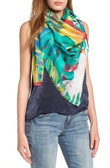 Women's Nordstrom Oversized Print Square Scarf