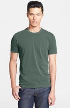 Men's James Perse Crewneck Jersey T-shirt (l) - Green