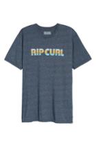 Men's Rip Curl Pumped Mock Twist Graphic T-shirt - Blue