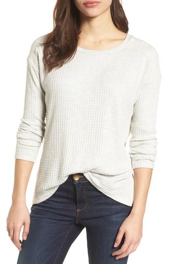Women's Velvet By Graham & Spencer Thermal Knit Top - Ivory