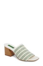 Women's Topshop Nadia Woven Mule .5us / 36eu - Green