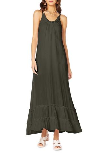 Women's Michael Stars Gauze Maxi Dress - Green