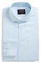 Men's Nordstrom Men's Shop Trim Fit Solid Dress Shirt .5 32/33 - Green