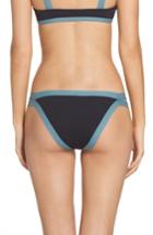 Women's L Space Charlie Ribbed Bikini Bottoms - Black