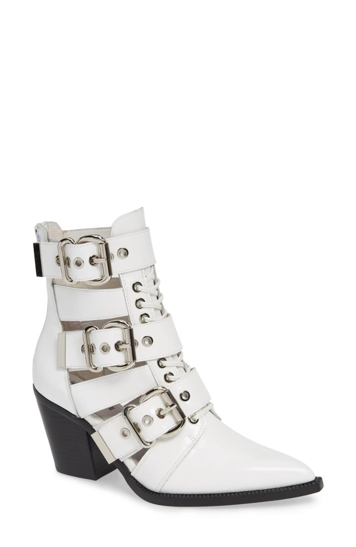 Women's Jeffrey Campbell Caceres Bootie M - White
