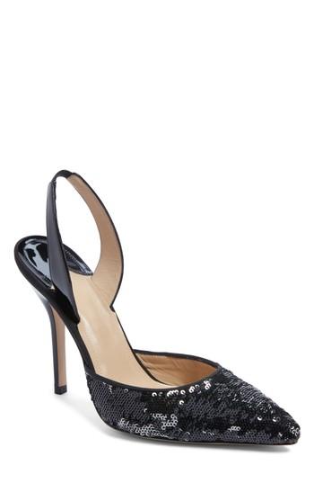 Women's Paul Andrew Passion Slingback Pump .5us / 38.5eu - Black