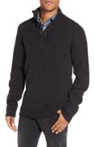 Men's Rodd & Gunn Birkenhead Mock Neck Sweater, Size - Grey