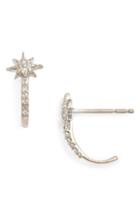 Women's Anzie Aztec North Star Half Hoop Earrings