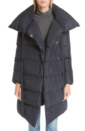 Women's Bacon Big Puffa Knee Length Down Puffer Jacket