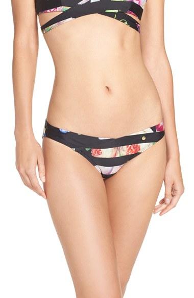 Women's Ted Baker London 'tapestry' Hipster Bikini Bottoms