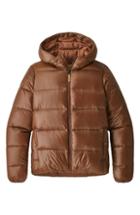 Women's Patagonia Raven Rocks Down Hooded Jacket - Brown