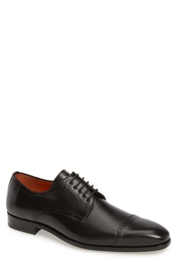 Men's Mezlan Boas Cap Toe Oxford .5 M - Black