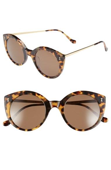 Women's Illesteva 'palm Beach' 50mm Round Sunglasses