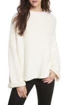 Women's Free People Cuddle Up Pullover - Ivory