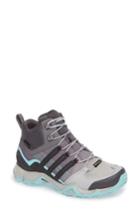 Women's Adidas Terrex Swift R Gtx Mid Hiking Boot .5 M - Grey