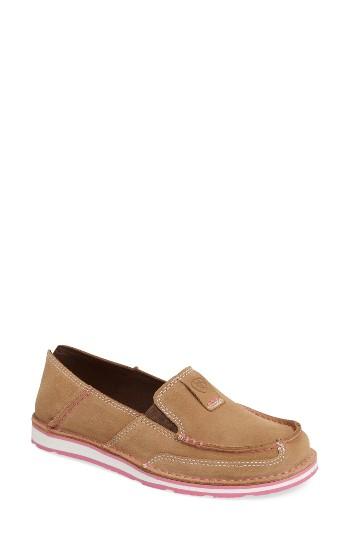 Women's Ariat Cruiser Slip-on Loafer M - Brown