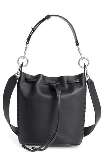 Allsaints Small Ray Leather Bucket Bag -