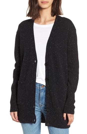 Women's J.crew Long Donegal Wool Cardigan