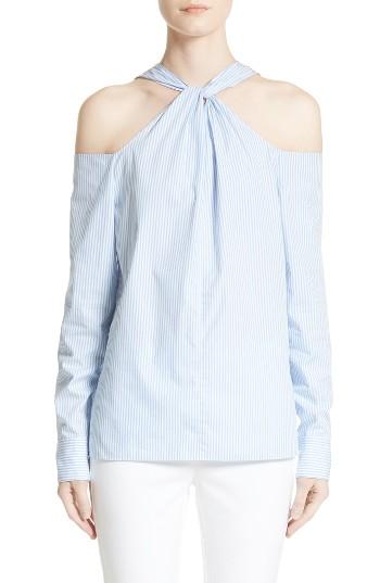 Women's Rag & Bone Collingwood Cotton Cold Shoulder Top