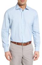 Men's Luciano Barbera Chambray Sport Shirt