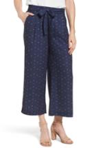 Women's Halogen Wide Leg Crop Pants - Blue