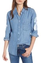 Women's Rails Ingrid Embroidered Chambray Shirt - Blue