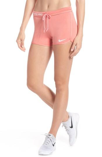 Women's Nike Pro Vintage Shorts - Pink