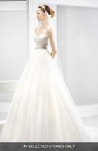 Women's Jesus Peiro Strapless Sweetheart Tulle Ballgown, Size In Store Only - Ivory