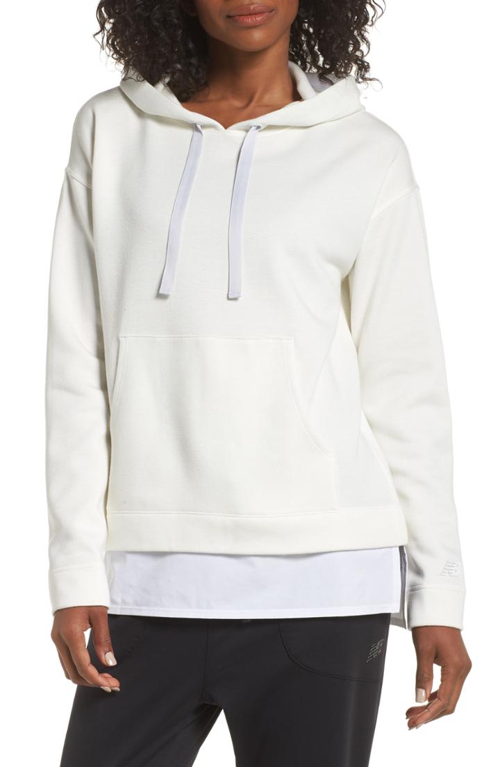 Women's New Balance Captivate Hoodie - White