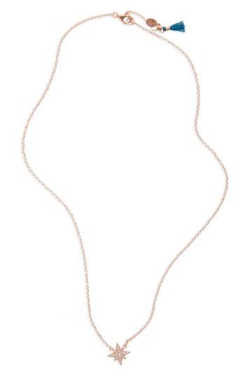 Women's Shashi Star Pave Necklace