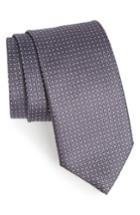 Men's Canali Microdot Silk Tie